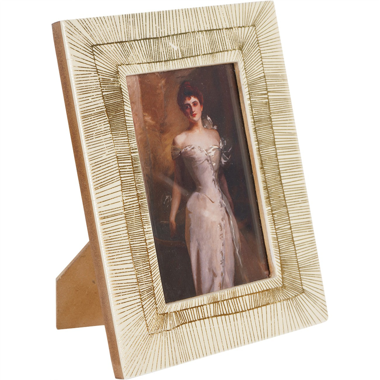 Dame Gold Sunburst Photo Frame 5x7